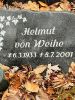 Grabstein Helmut von Weihe