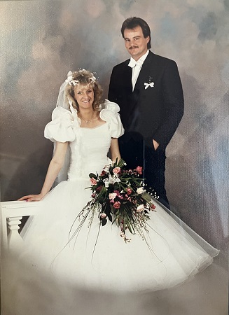 Birgit und Peter bei Ihrer Hochzeit