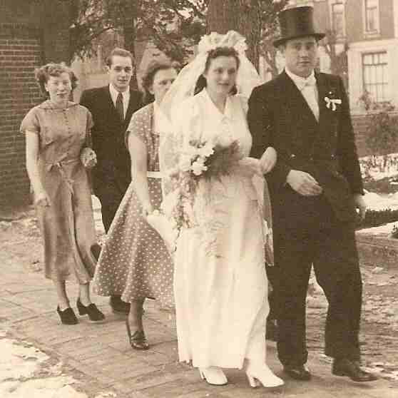 Eva und Helmut bei Ihrer Hochzeit